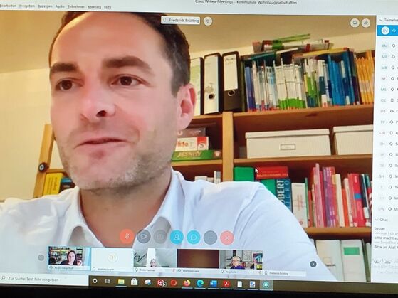 Frederick Brütting – Bürgermeister und in Personalunion Geschäftsführer der Städtischen Wohnbau GmbH in Heubach.