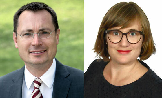 In den Landesvorstand gewählt: OB Thilo Rentschler und Ariane Bergerhoff aus Ellwangen